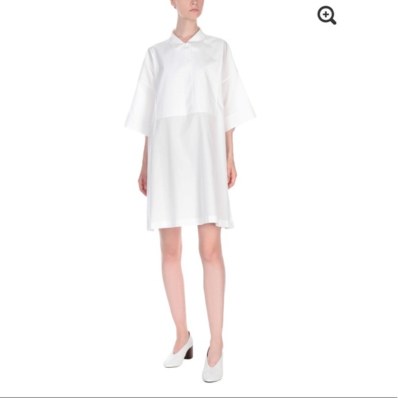 acne studios white dress